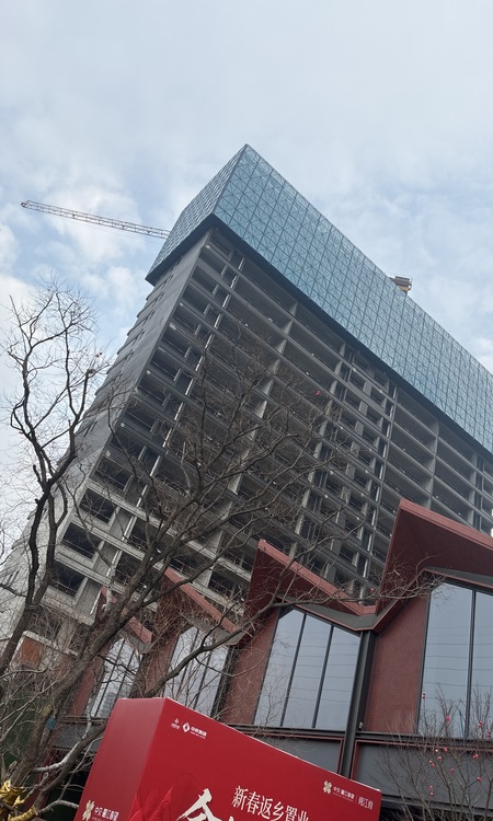 中交·麓江春望施工进度图