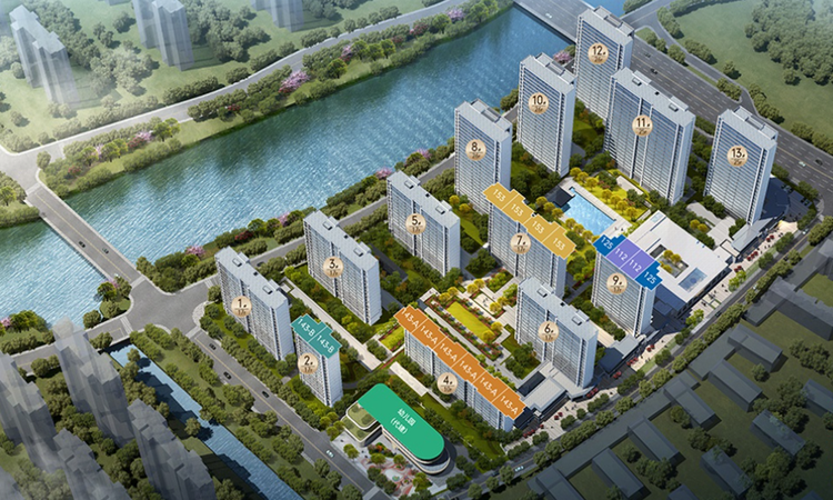 绿城·晓风印月效果图