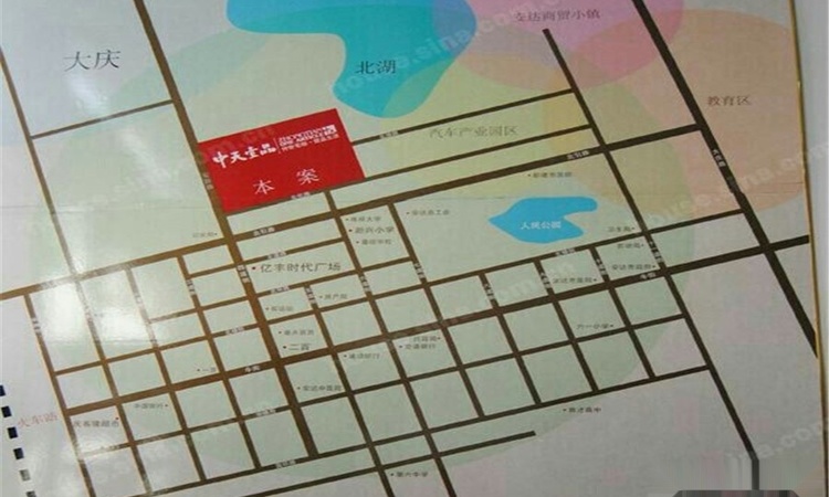 中天壹品交通图