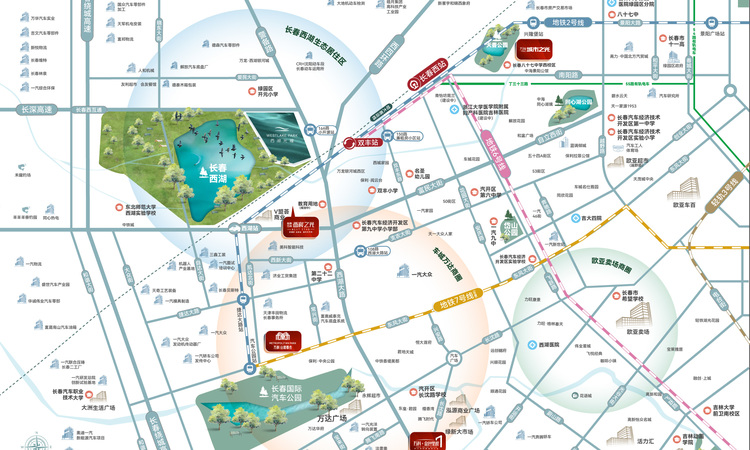 西湖光曜交通图