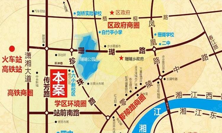 才子佳苑交通图