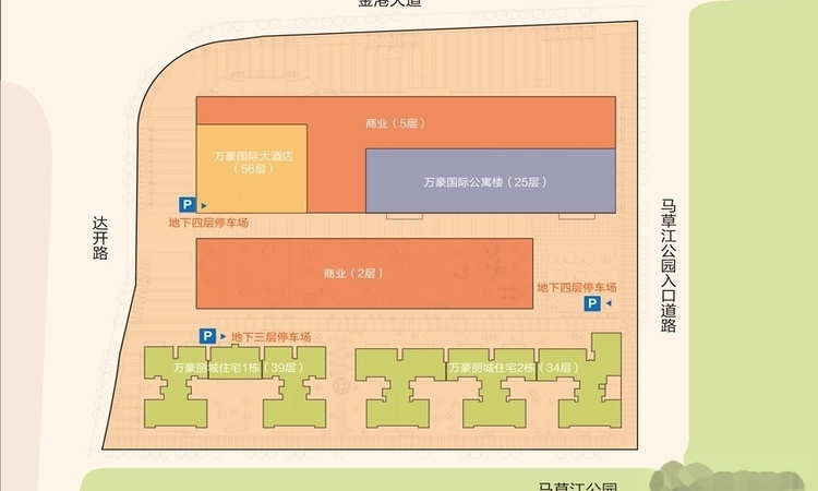 万豪·丽城交通图