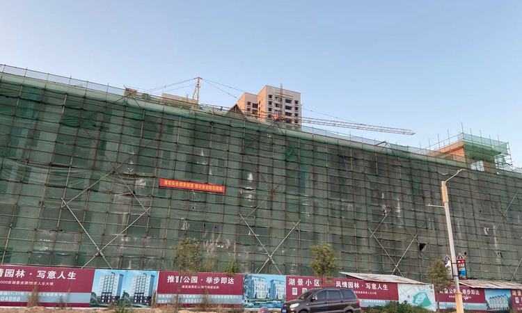 湖景小区施工进度图