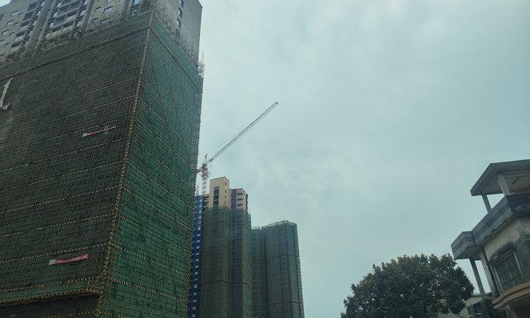 铂湾半岛施工进度图