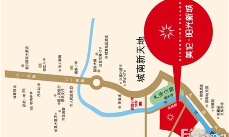 美伦阳光新城交通图
