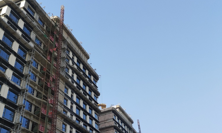 奥莱金街施工进度图