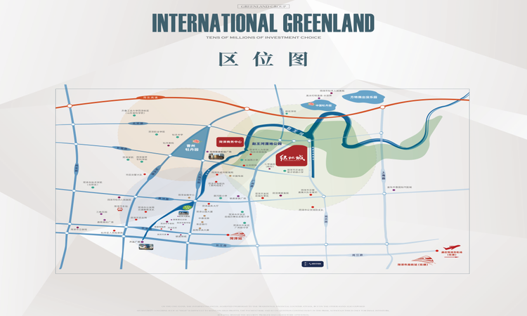 绿地城交通图