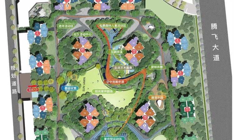 环天时代中心二期楼层平面图