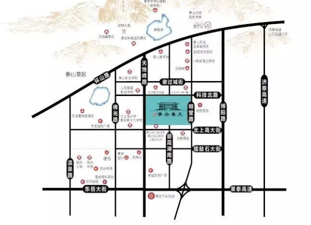泰实·学府春天交通图