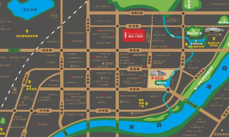 建业·公园里交通图