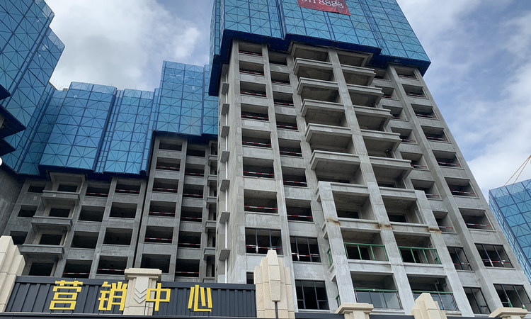 园宾花园·松湖天骄施工进度图
