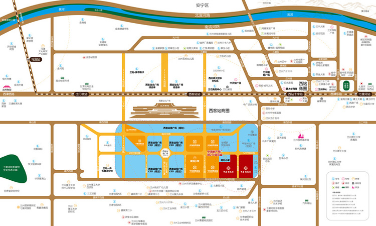 中海铂悦世家交通图