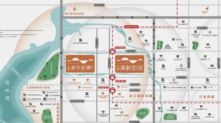 天健·清枫和苑交通图