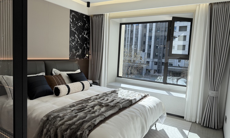 万滨天锦样板间