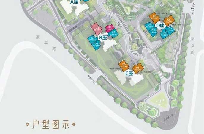 拾悦城楠园楼层平面图