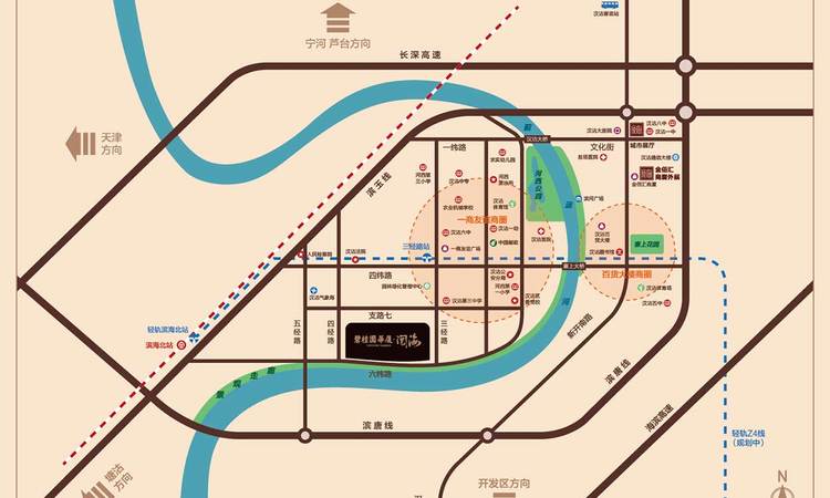 碧桂园华厦阅海交通图