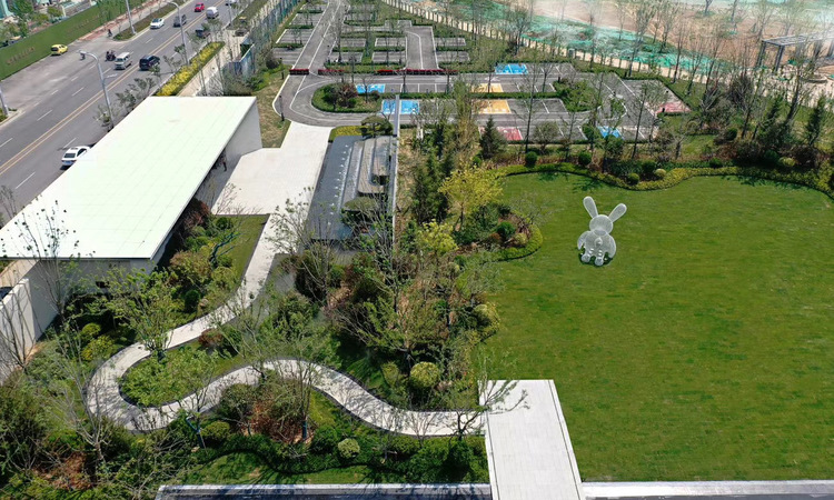 菏泽建邦公园实景图