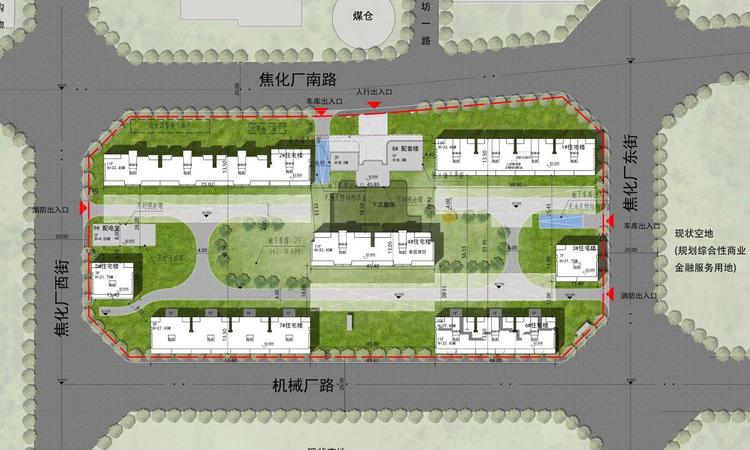 首钢·璟瑞长安交通图