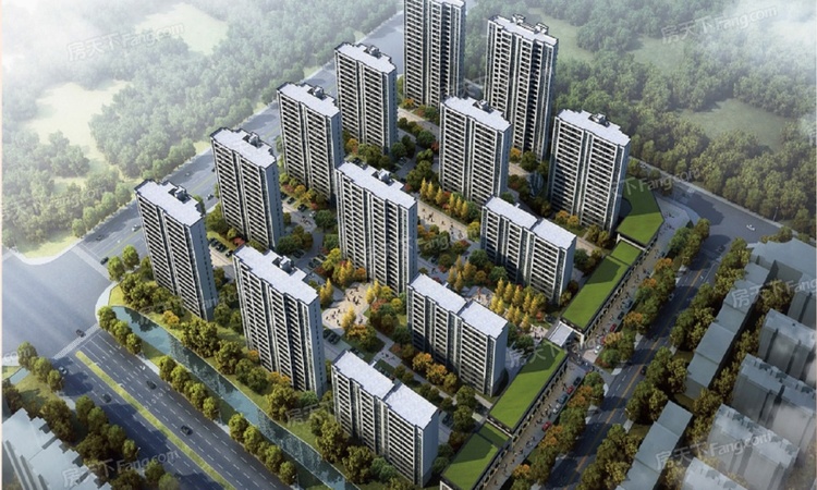 奥克斯姑溪文华效果图