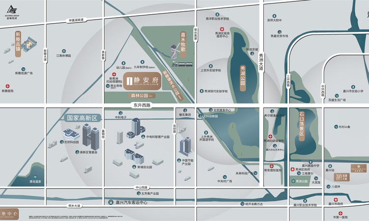 静安府邸交通图