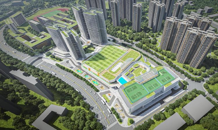知识城·悦辰壹号效果图