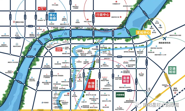 星旺·水韵绿庭交通图