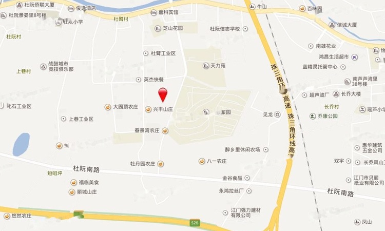 美的·雅居乐 公园天璟交通图