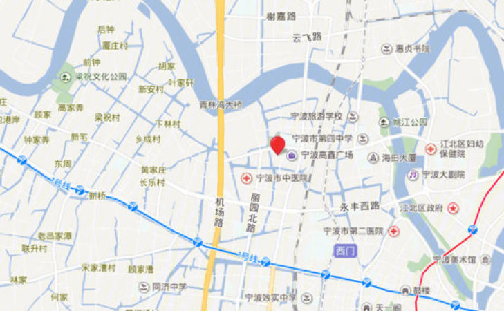 大安风华交通图