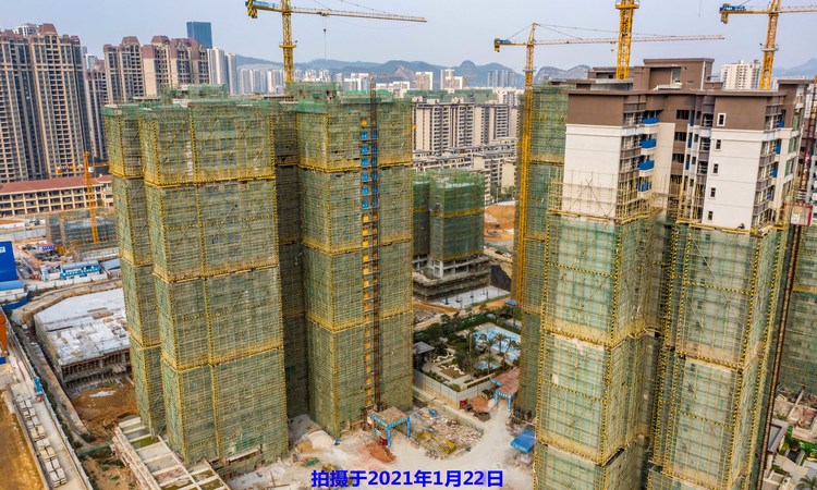 云星·钱隆学府施工进度图