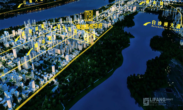 南益名悦华府交通图