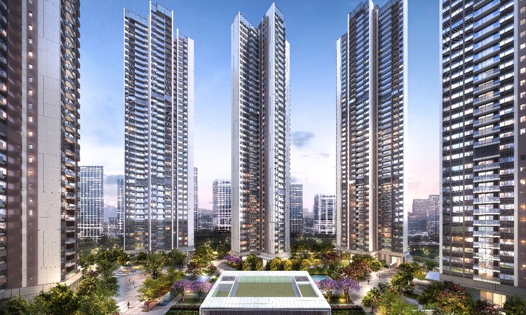 鸿荣源博誉府效果图