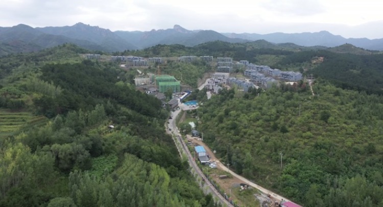 月亮湾温泉山庄二期实景图