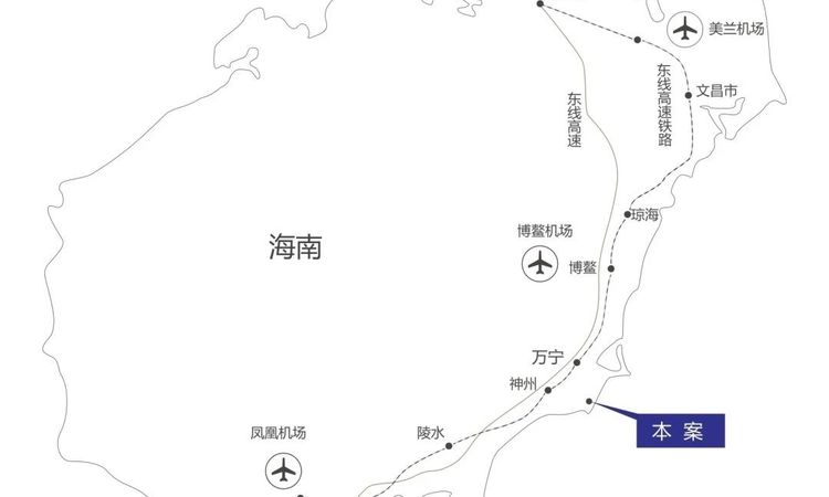 盛润南燕湾交通图