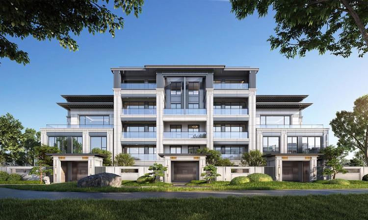 和谐山和府效果图