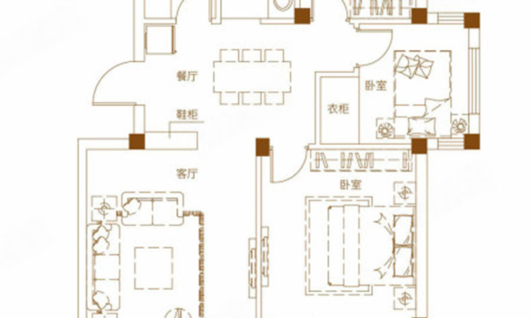 奇瑞瑞景园楼层平面图