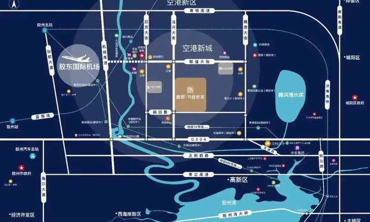 鲁骐书香世家交通图