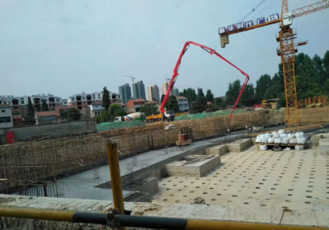 新华时代广场二期施工进度图