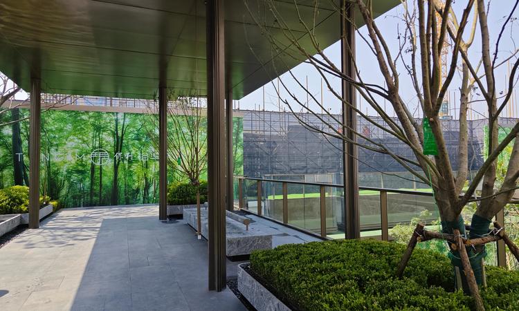 保利裕华天珺施工进度图