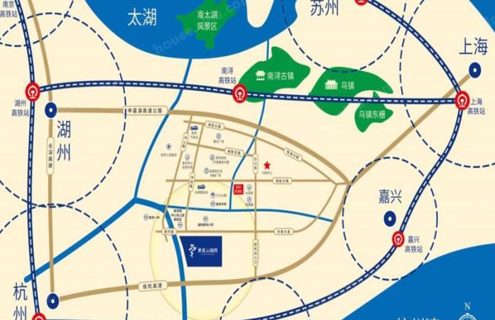 世茂云珑湾交通图