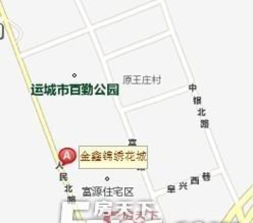 金鑫·锦绣花城交通图