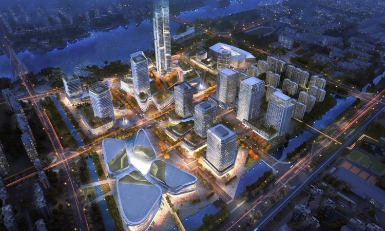 金茂智慧科学城效果图