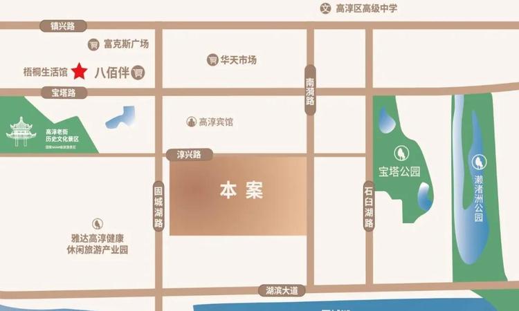 梧桐公馆交通图
