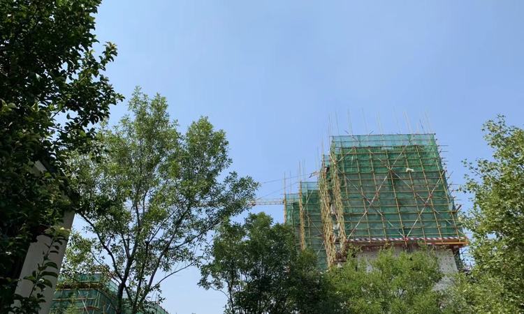 鲲栖府施工进度图