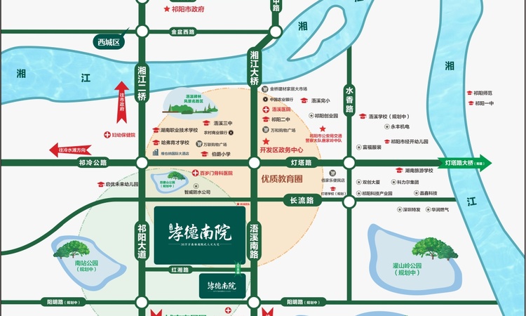 孝德南院交通图