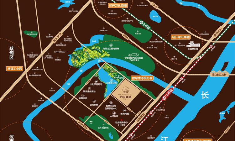 佳兆业滨江新城交通图