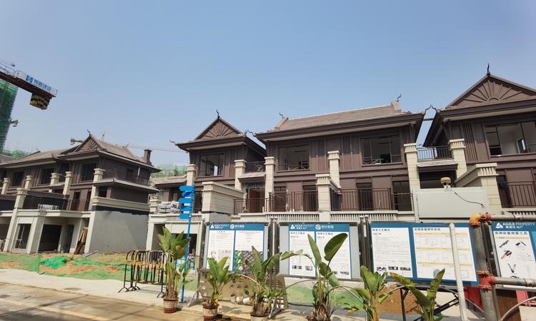 雅居乐·西双林语施工进度图