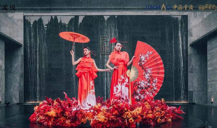 望悦湖金茂悦实景图