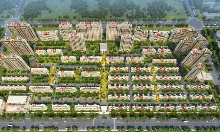 汇龙·玖玺首府效果图
