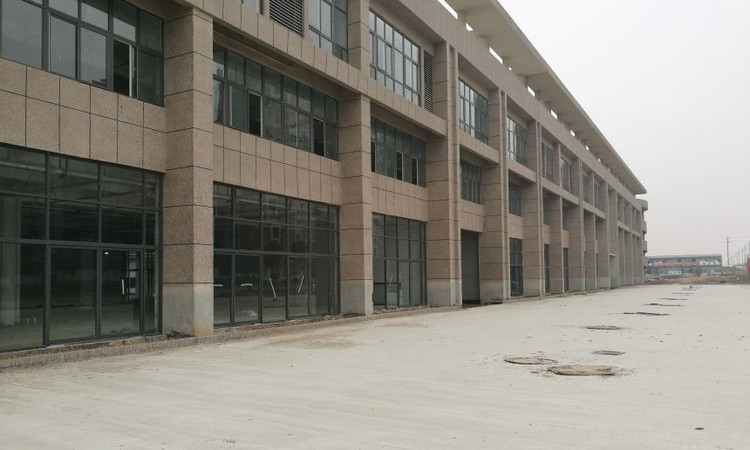 亚夏润南全球汽车文化财富广场施工进度图