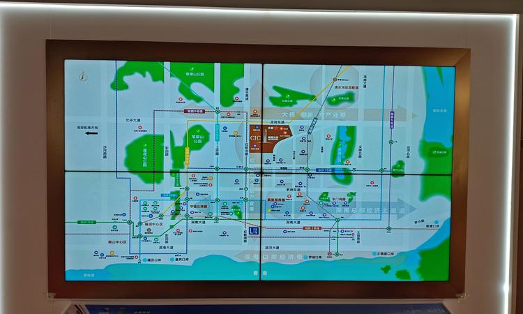 凌云华府交通图